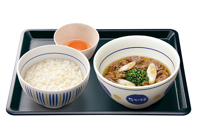 image of Breakfast Set with Japanese Beef Soup