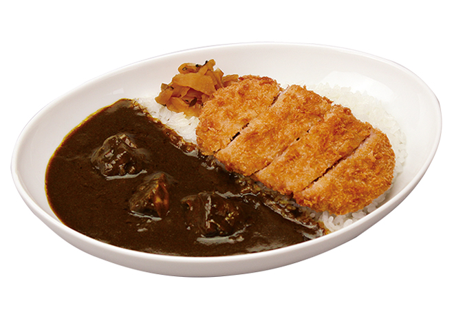 image of Premium Beef Curry and Rice with Pork Cutlet