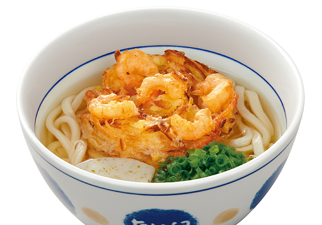 image of Deep Fried Shrimp and Veggie Tempura Udon