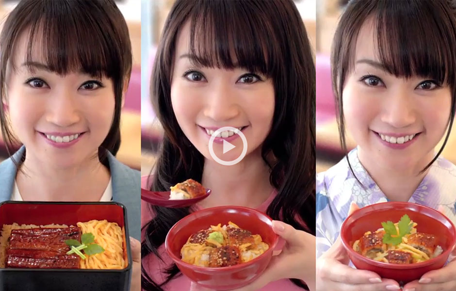 なか卯×水樹奈々　コラボＣＭ