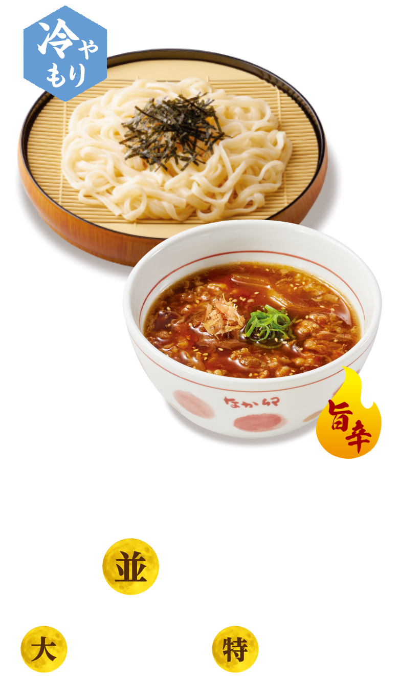 旨辛牛肉つけうどん