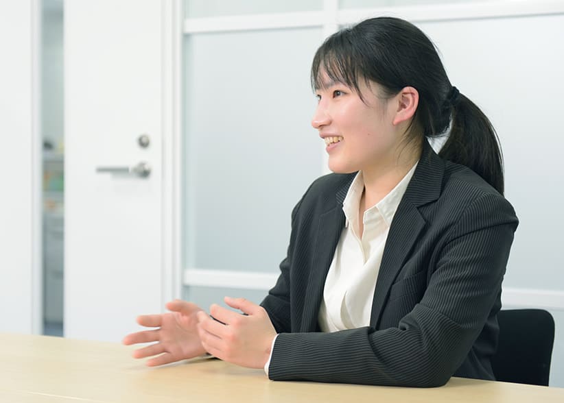 この人たちと共に働きたい。その思いが入社のきっかけに。