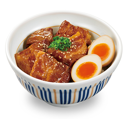 豚角煮丼