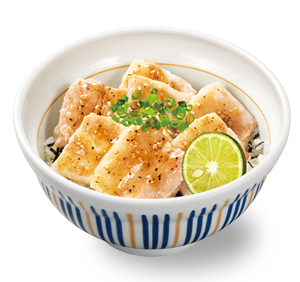 うま塩豚角煮丼