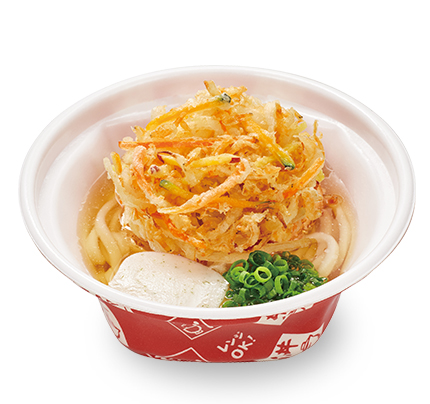 特製かき揚げうどん(お持ち帰り)