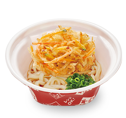 冷やし特製かき揚げうどん(お持ち帰り)