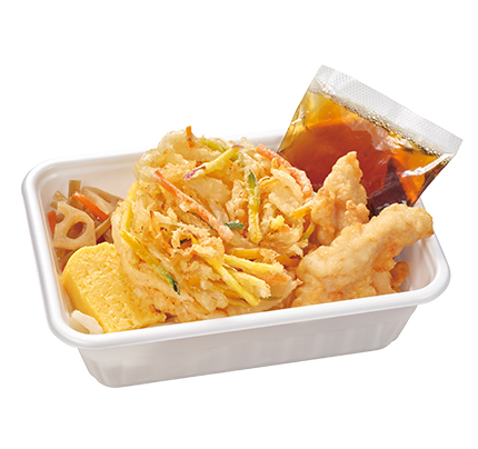 特製かき揚げうどん弁当
