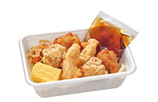 ゴーゴーからあげ お持ち帰り なか卯の商品 丼ぶりと京風うどんのなか卯