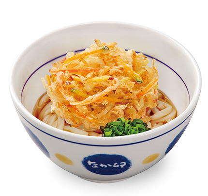 冷やし特製かき揚げうどん