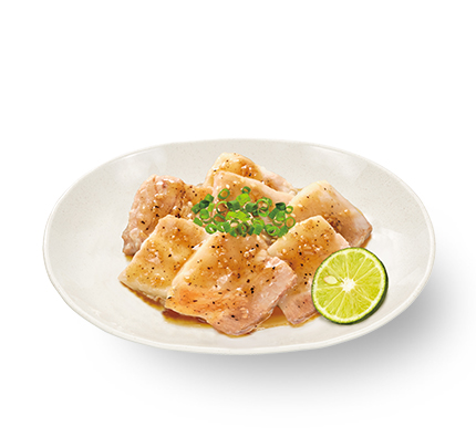 うま塩豚角煮皿